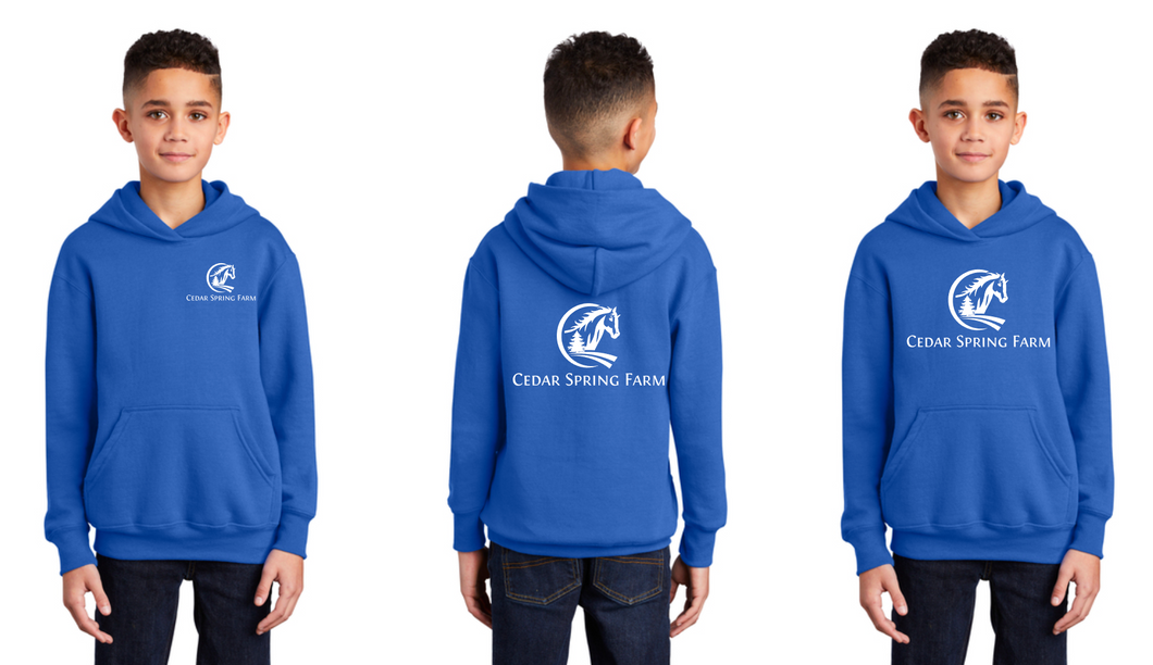 Cedar Spring Farm - Gildan® - Heavy Blend™ Hooded Sweatshirt (Adult & Youth)