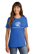 Load image into Gallery viewer, Cedar Spring Farm - Port &amp; Company® Core T-Shirt (Men&#39;s, Ladies, Youth)