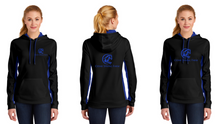 Load image into Gallery viewer, Cedar Spring Farm - Sport-Tek® Sport-Wick® Fleece Colorblock Hooded Pullover (Ladies, Men's, Youth)