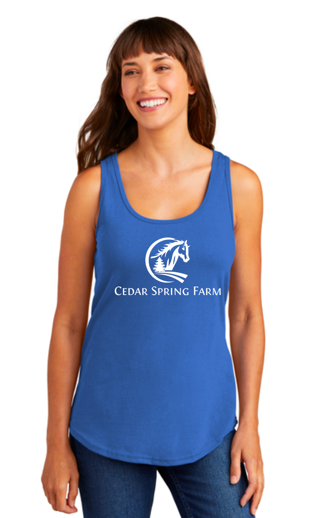 Cedar Spring Farm - Ladies Core Cotton Tank Top