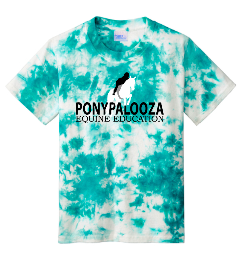Pony Palooza - Port & Company ® Youth Crystal Tie-Dye Tee