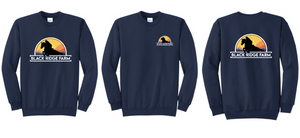 Black Ridge Farm - Port & Company® Core Crewneck Sweatshirt (Adult, Youth)