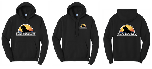 Black Ridge Farm - Port & Company® Core Hooded Sweatshirt (Adult, Youth)
