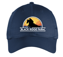 Load image into Gallery viewer, Black Ridge Farm - Port &amp; Co™ Six-Panel Unstructured Twill Cap