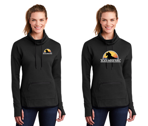 Black Ridge Farm  - Sport-Tek ® Ladies Triumph Cowl Neck Pullover