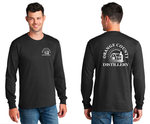 Orange County Distillery - Port & Company® Long Sleeve Core Cotton Tee (Men's, Ladies, Youth)