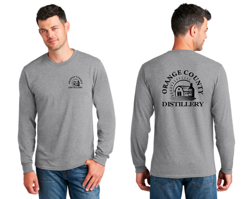 Orange County Distillery - Port & Company® Long Sleeve Core Cotton Tee (Men's, Ladies, Youth)