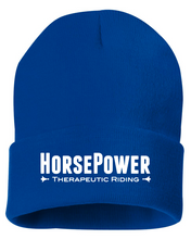Load image into Gallery viewer, HorsePower Therapeutic Riding - Sportsman 12&quot; Solid Cuffed Beanie