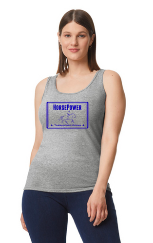 HorsePower Therapeutic Riding -Gildan Softstyle® Junior Fit Tank Top