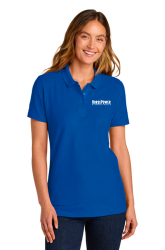 HorsePower Therapeutic Riding - Gildan® Softstyle® Pique Polo (Ladies, Men's)