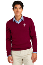Load image into Gallery viewer, Independence Farm - Brooks Brothers® Washable Merino V-Neck Sweater