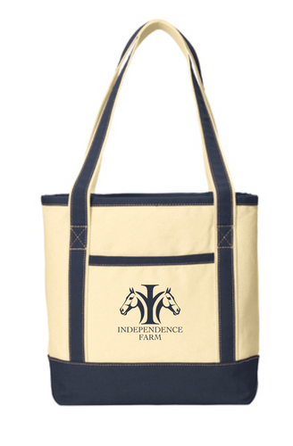 Independence Farm - Port Authority® Medium Cotton Canvas Tote