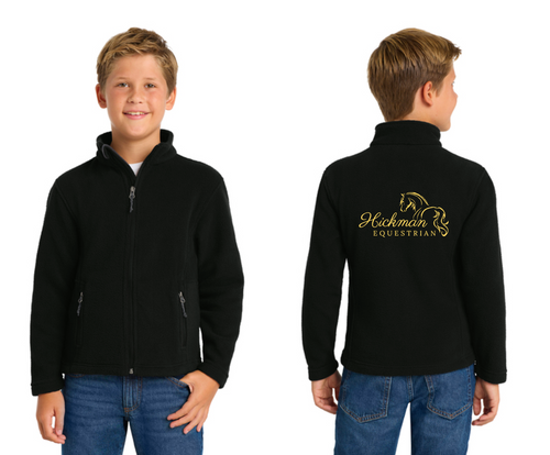 Hickman Equestrian - Port Authority® Youth Value Fleece Jacket