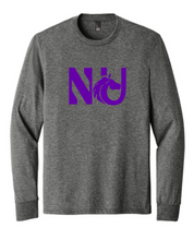 Load image into Gallery viewer, Northwestern University Equestrian Team - District® Perfect Blend® CVC Long Sleeve Tee