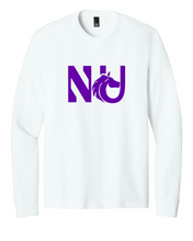 Load image into Gallery viewer, Northwestern University Equestrian Team - District® Perfect Blend® CVC Long Sleeve Tee