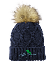 Load image into Gallery viewer, Affinity Farm - New Era® Faux Fur Pom Beanie