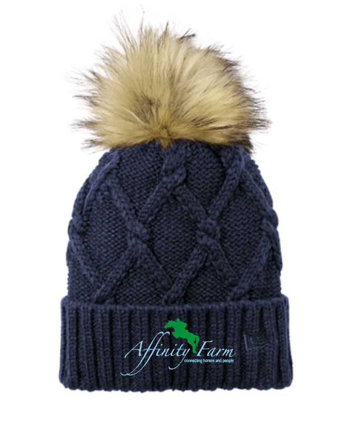Affinity Farm - New Era® Faux Fur Pom Beanie