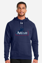 Load image into Gallery viewer, Area 2 Young Riders - Under Armour Rival Fleece Hooded Sweatshirt