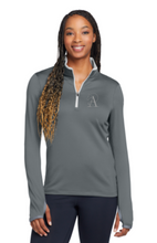 Load image into Gallery viewer, Abendroth Equine - Nike Women's Dri-FIT Stretch 1/2-Zip Cover-Up