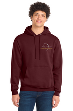 Load image into Gallery viewer, Erin Winds Equestrian - Port &amp; Co™ Core Fleece Pullover Hooded Sweatshirt - Screen Printed - Adult &amp; Youth