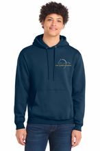 Load image into Gallery viewer, Erin Winds Equestrian - Port &amp; Co™ Core Fleece Pullover Hooded Sweatshirt - Screen Printed - Adult &amp; Youth