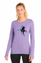 Load image into Gallery viewer, Sterling Training Center - Sport-Tek® Women's Exchange 1.5 Long Sleeve Crew