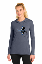 Load image into Gallery viewer, Sterling Training Center - Sport-Tek® Women's PosiCharge® Tri-Blend Wicking Long Sleeve Hoodie
