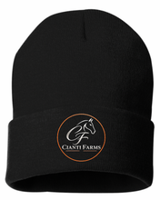 Load image into Gallery viewer, Cianti Farms - 12" Solid Cuffed Beanie