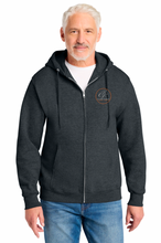 Load image into Gallery viewer, Cianti Farms - Port &amp; Co® Core Fleece Full-Zip Hooded Sweatshirt