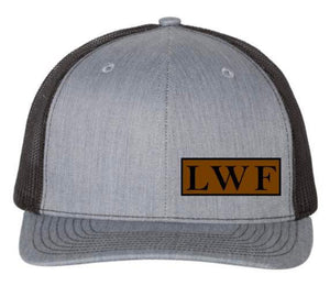 LWF - Leather Patch Trucker Cap