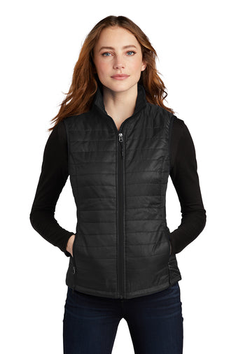 KM Equestrian - Port Authority® Packable Puffy Vest (Ladies & Men's)