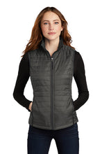 Load image into Gallery viewer, Hoofprints on the Heart - Port Authority® Ladies Packable Puffy Vest
