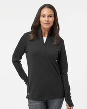 Load image into Gallery viewer, Adidas - Women&#39;s 3-Stripes Quarter-Zip Sweater