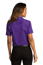 Load image into Gallery viewer, Port Authority® Ladies Short Sleeve SuperPro React ™ Twill Shirt
