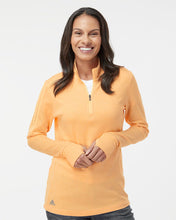 Load image into Gallery viewer, Adidas - Women&#39;s 3-Stripes Quarter-Zip Sweater