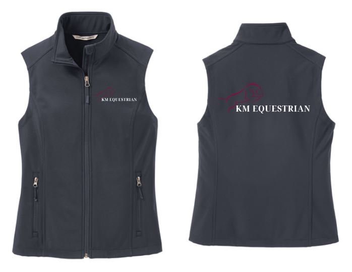 KM Equestrian - Port Authority® Core Soft Shell Vest