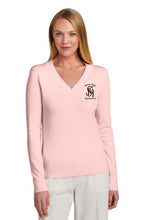 Load image into Gallery viewer, Stone Hill - Brooks Brothers® Women’s Cotton Stretch V-Neck Sweater