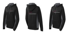 Load image into Gallery viewer, KM Equestrian - Sport-Tek® Sport-Wick® Fleece Colorblock Hooded Pullover