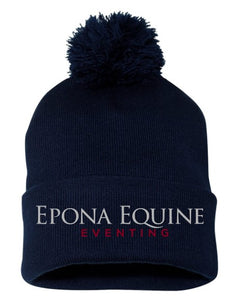 Epona Equine Eventing - Sportsman - Pom-Pom 12" Knit Beanie
