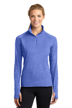 Load image into Gallery viewer, Sport-Tek® Ladies Sport-Wick® Stretch 1/2-Zip Pullover