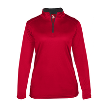 Load image into Gallery viewer, Old Stone Farms - Badger B-Core Women&#39;s 1/4 Zip