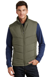 Sudden Lea Port Authority® Puffy Vest (Men's)- Large Back Embroidery