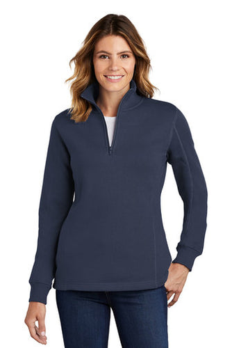 IN STOCK - Sport-Tek® Ladies 1/4-Zip Sweatshirt