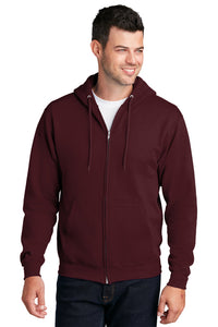 Port & Company® Core Fleece Full-Zip Hooded Sweatshirt