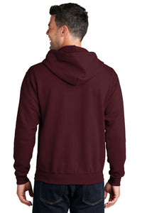 Port & Company® Core Fleece Full-Zip Hooded Sweatshirt