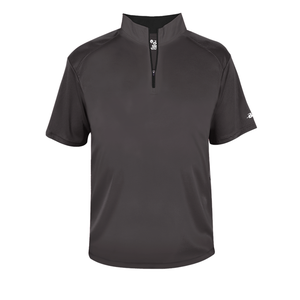 Crouse Equestrian - Badger - B-Core Short Sleeve 1/4 Zip Tee