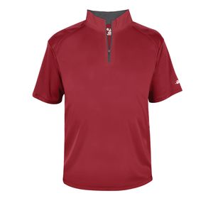 Crouse Equestrian - Badger - B-Core Short Sleeve 1/4 Zip Tee
