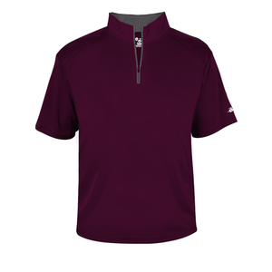 Crouse Equestrian - Badger - B-Core Short Sleeve 1/4 Zip Tee