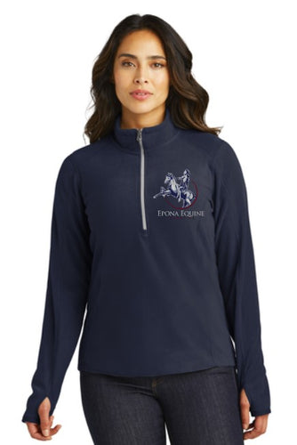 Epona Equine Eventing - Port Authority® Microfleece 1/2-Zip Pullover (Ladies & Men's)