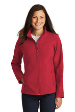 Load image into Gallery viewer, Hoofprints on the Heart - Port Authority® Ladies Core Soft Shell Jacket